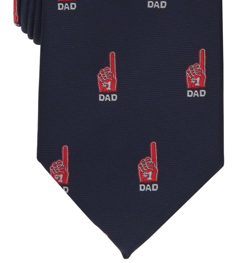 Gravata Club Room Masculina Classic 1 Dad Dia dos Pais Azul Tamanho Regular
