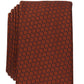 Gravata Alfani Rolling Neat Slim Masculina Marrom Tamanho Regular