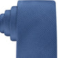 Calvin Klein Men's Shiny Mini Stripe Solid Tie Azul Tamanho Regular