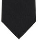 Gravata Michael Kors Bronson Solid Masculina Preta Tamanho Regular