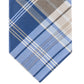 Gravata xadrez clássica masculina Tommy Hilfiger, bege, tamanho regular