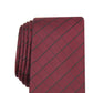 Gravata Alfani Vendetta Grid Masculina Vermelha Tamanho Regular
