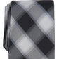 Gravata xadrez Denton masculina Michael Kors preta tamanho regular