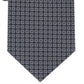 Gravata Alfani Philippe Neat Masculina Preta Tamanho Regular