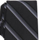 Gravata Abbott Stripe Masculina Perry Ellis Preta Regular