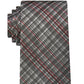 Gravata Calvin Klein Slim Fancy Check Masculina Verde Tamanho Regular