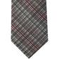 Gravata Calvin Klein Slim Fancy Check Masculina Verde Tamanho Regular