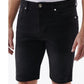 Calça Lazer Masculina Slim Fit Comfort Flex Stretch 9.5 Preta Tamanho 36