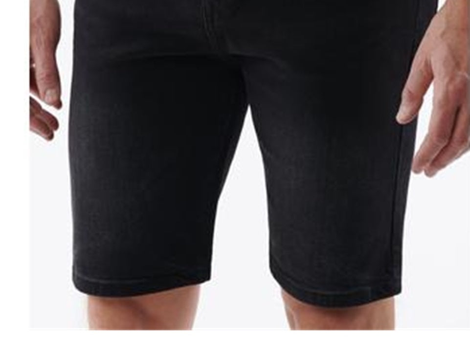 Calça Lazer Masculina Slim Fit Comfort Flex Stretch 9.5 Preta Tamanho 36
