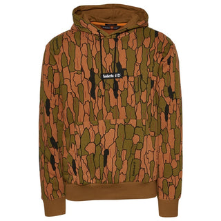 Moletom com capuz camuflado masculino Timberland marrom tamanho G