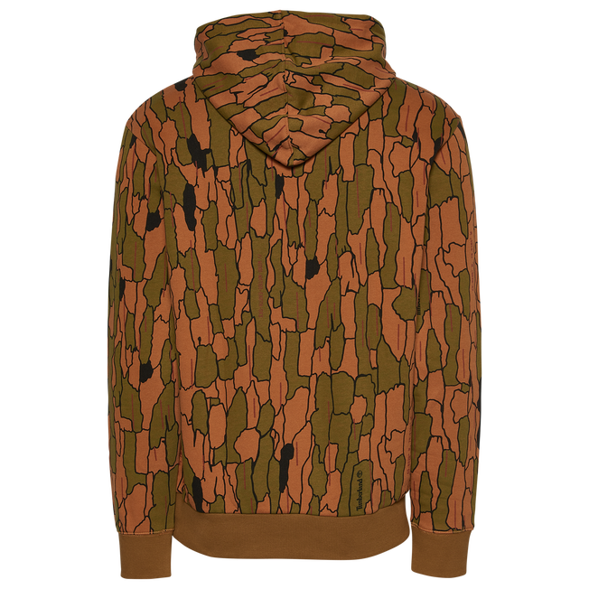 Moletom com capuz camuflado masculino Timberland marrom tamanho G