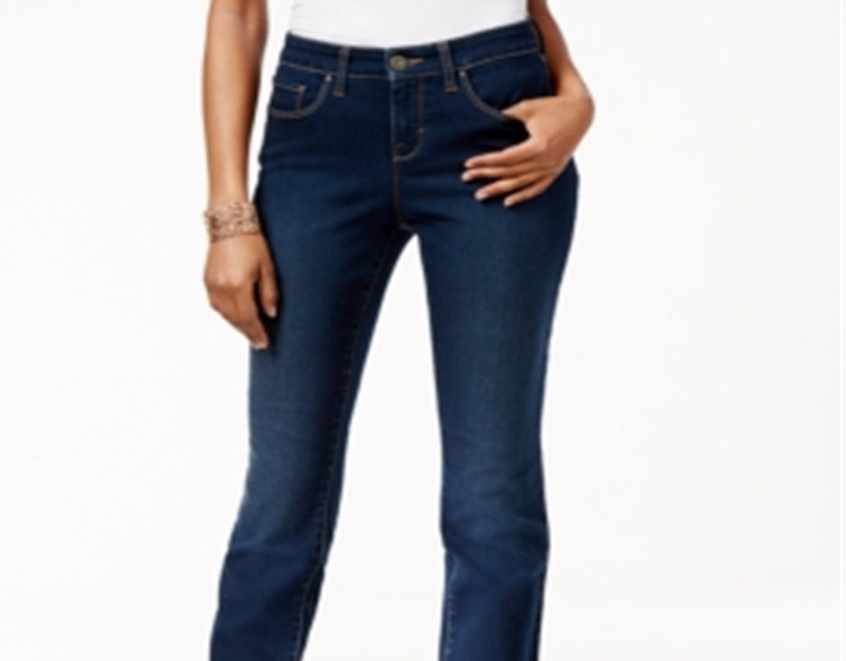 Jeans skinny feminino Style &amp; Co Tummy Control, azul, tamanho 18