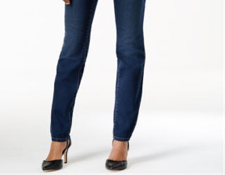 Jeans skinny feminino Style &amp; Co Tummy Control, azul, tamanho 18