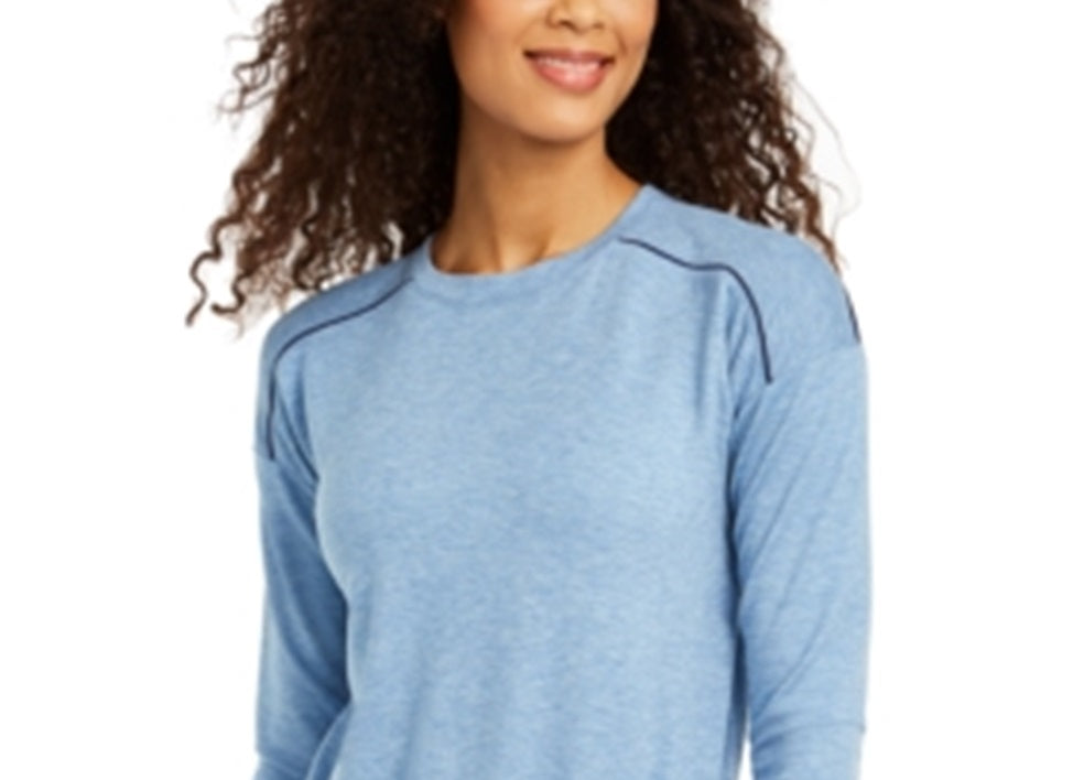 ID Ideology Blusa Amarração Feminina Azul Tamanho X-G