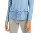 ID Ideology Blusa Amarração Feminina Azul Tamanho X-G