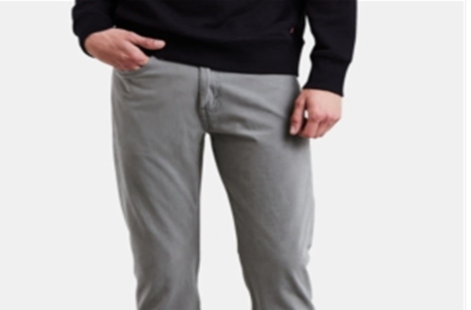 Calça jeans Levi's 502 Taper Masculina Cinza Tamanho 33X32