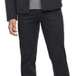 Calça Calvin Klein Masculina Slim Fit Autêntica de Cetim com Cinco Bolsos Preta Tamanho 38X30