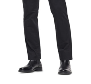 Calça Calvin Klein Masculina Slim Fit Autêntica de Cetim com Cinco Bolsos Preta Tamanho 38X30