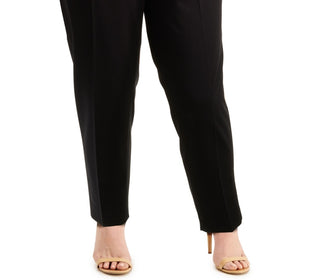 Calça Calvin Klein Feminina Lisa Reta Preta Tamanho 16W