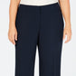 Calça feminina Alfani Curvy Bootcut Tummy Control Azul Tamanho 24W