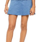 Saia jeans feminina Highlands da Free People, azul, tamanho 10