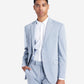 Terno masculino Kenneth Cole Reaction Slim Fit Azul Tamanho 42