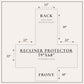 Reversible Floral Patchwork Furniture Protector - Maribel Collection