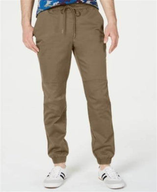 Calça de corrida articulada masculina American Rag, bege, tamanho grande