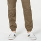 Calça de corrida articulada masculina American Rag, bege, tamanho grande
