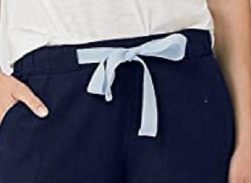 American Rag Budd Messenger Shorts Feminino Azul Escuro Tamanho X-S