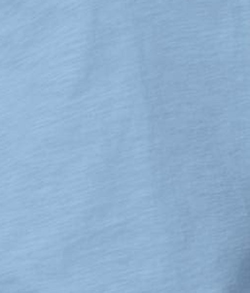 Camiseta feminina Maison Jules High-Low, azul, tamanho X-S