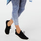 Leggings femininas Ideology Space-Dyed Ombre Ankle Azul Escuro Tamanho Extra Pequeno