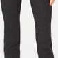Calça skinny elástica exposta com cós largo Alfani feminina, preta, tamanho 8P