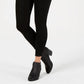 Calças jegging femininas Petite Pull-On da Style &amp; Co, pretas, tamanho Petite Médio