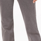 Jeans feminino estilo &amp; co com controle de barriga, perna reta, cinza escuro, tamanho 16