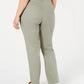 Calça feminina plus size Charter Club Twill Lexington verde tamanho 28W