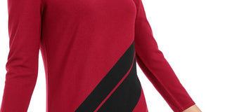 Túnica feminina Alfani listrada assimétrica preta tamanho pequeno médio