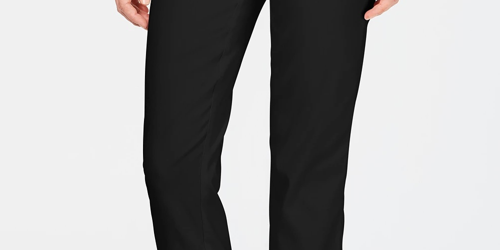 Calça Capri Feminina Charter Club Preta Tamanho 1