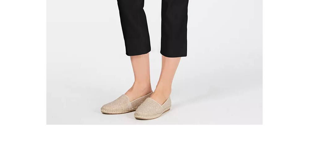 Calça Capri Feminina Charter Club Petite Pull-On Preta Tamanho P