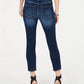 Calça jeans skinny curta feminina Petite Incessentials da INC International Concepts, tamanho natural 0
