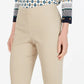Calça skinny feminina Charter Club Petite Chelsea de sarja elástica bege, tamanho 1