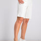 Shorts femininos Charter Club com bolsos utilitários e punhos, branco, tamanho 16