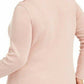 Suéter feminino Charter Club Cable rosa tamanho extra grande
