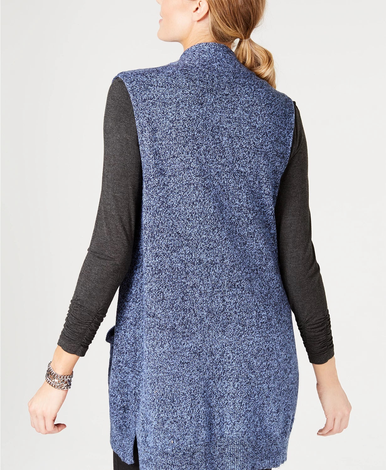 Karen Scott Colete Feminino Azul Tamanho P