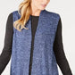 Karen Scott Colete Feminino Azul Tamanho P