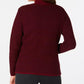 Karen Scott Cardigan Feminino Texturizado com Zíper Frontal Marrom Tamanho XS