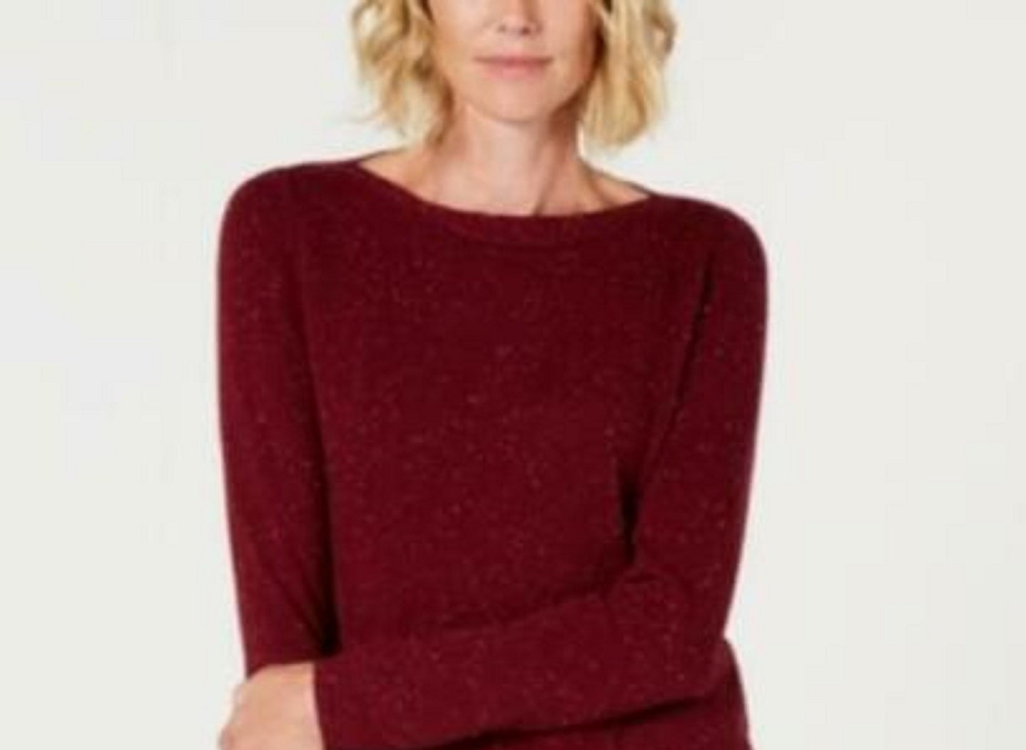 Karen Scott Suéter Texturizado Feminino Vermelho Tamanho P