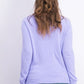 Karen Scott Suéter Feminino Gola Alta Roxo Tamanho Grande