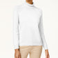 Karen Scott Suéter Feminino Gola Alta Branco Tamanho P