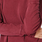 Blusa térmica feminina de algodão com decote aberto Style &amp; Co, vermelha, tamanho extra pequeno